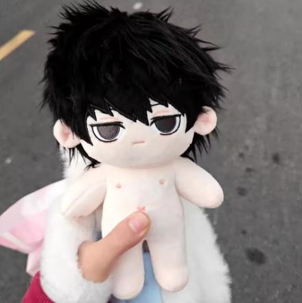 Stuffed Yagami Light 20cm Cotton Doll Toys with Cat Ears Cute Plush Puppet Animation Death Kira Gift Dolls for Kids Adults