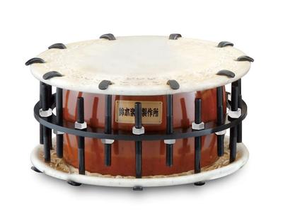 SUZUKI Suzuki Японский барабан Sato no Hibiki Series Nicho Kakejime Taiko 1 Shaku 2 Sun Bolt Tighting with Drumstick HT-S20
