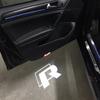 2026 Hot For VW VOLKSWAGEN 2Pcs LED for Golf 5 6 7 8 SR R LINE LOGO Tiguan Arteon CC Jetta Passat EOS POLO Car Door Projector Li