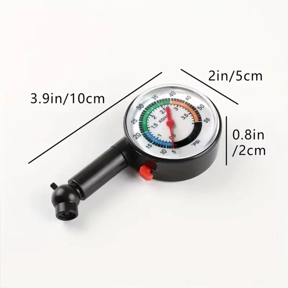 Pointer Design Tire Pressure Gauge Dial Meter Pressure Gauge Measurement Vehicle Tire Monitoring