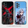 G-Genshin Impact Арлекино Чехол для телефона Samsung S21,S22 Ultra,S20,S30 plus,S22 plus,S23,S30 ultra 5G Силиконовый чехол