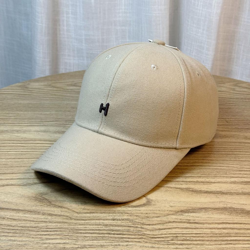 Шерстяная вышитая кепка с буквой H и уткой для женщин, осенне-зимняя, универсальная, молодежная, повседневная бейсболка для пар