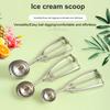 Ice Cream Scoop with with Trigger Release Fruit Melon Baller Heavy Duty Cookie Scooper for Baking Cupcake Scoop