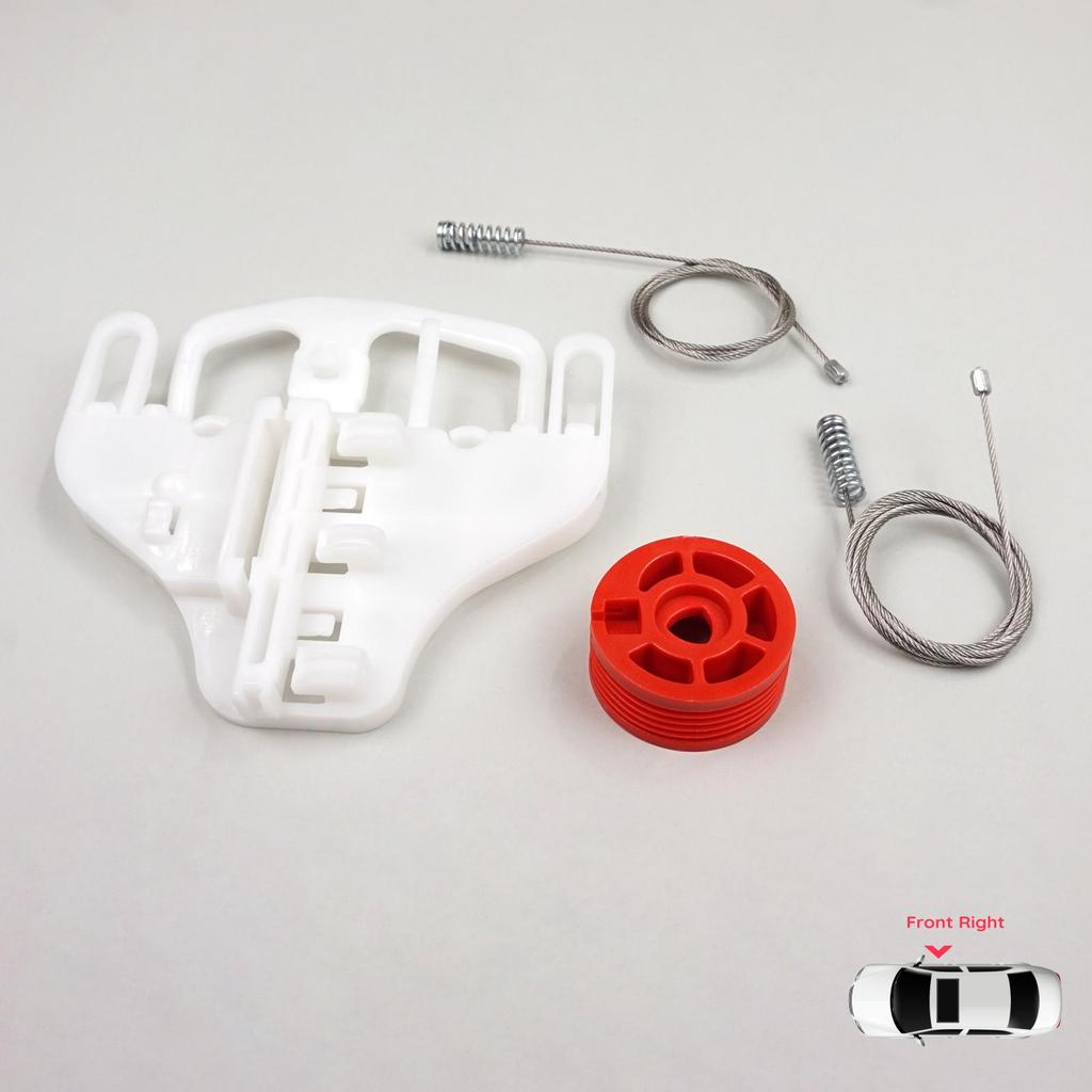 BWR5357 Electric Power Window Lifter Regulator Repair Set Front Right Door for Dodge Nitro 2006-2012 68004820AA