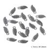 10-50pcs 10 Styles Metal Zinc Alloy Leaves Charms Fit Jewelry Pendant Charms Makings