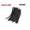 Combination Black Color Tubing Wire Heat Shrink Tube Electrical Cable Tubes Wrap Sleeve Assorted