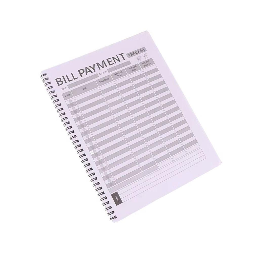 28x22,5 см Трекер оплаты счетов Большой ежемесячный контрольный список оплаты счетов для семей и финансовых менеджеров