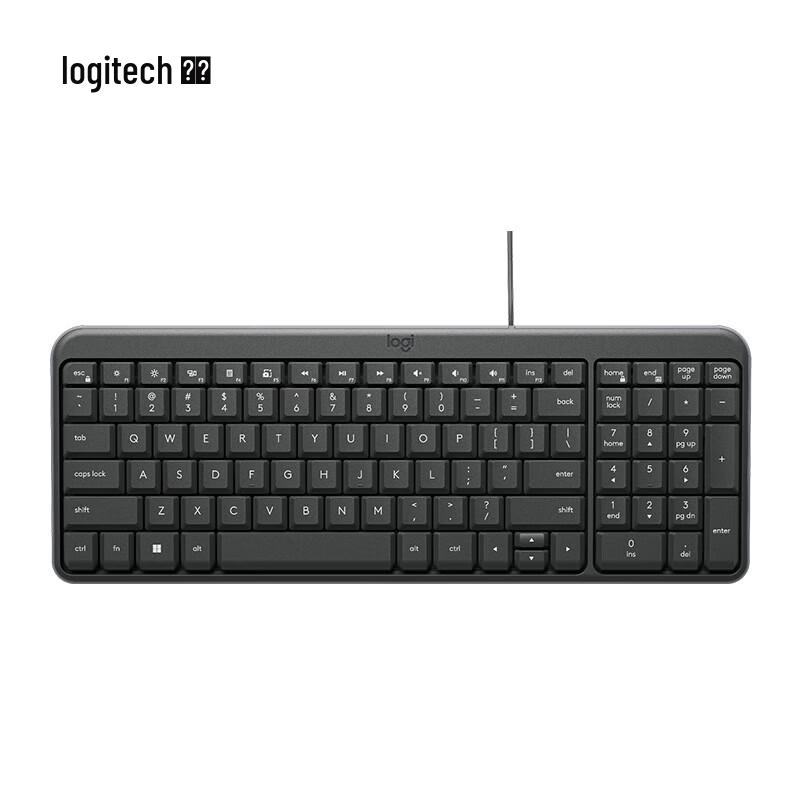 Logitech Проводная офисная клавиатура K106