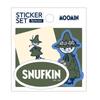 Набор наклеек World Craft Moomin Snufkin (3 наклейки) - MOSC-S532
