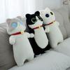 Кавайная Милая Плюшевая Длинная Игрушка-Кот Собака Подушка Мягкая Подушка для Сна Щенка Наполнитель для Животных Куклы для Подарка на День Святого Валентина
