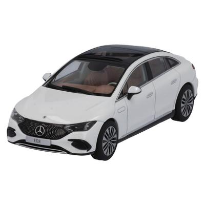 Оригинальная коллекция Mercedes-Benz EQE Седан Electric Art Line V295 Опалитовый Белый Масштаб 1/43 Металлическая модель автомобиля