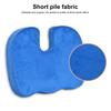 Seat Cushion Memory Foam Chair Cushion Non-Slip Pain Relief Support Cushion for Office Car Wheelchair