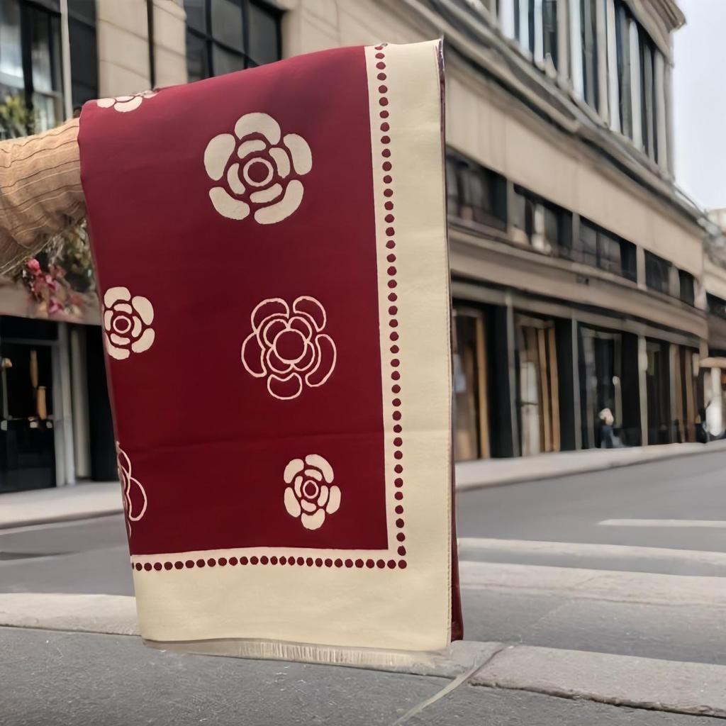 Женский универсальный зимний шарф, мягкая шаль из искусственного кашемира, утолщенная для тепла, двойное назначение: накидка на шею и плечи