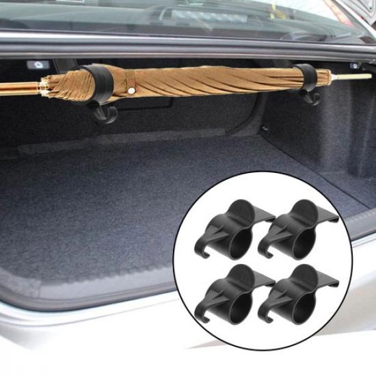 4 Pcs Umbrella Storage Car Mounting Holder Trunk Hanger Organizer