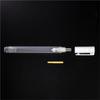 2Pcs 3mm Fine Tip Empty Paint Pens Empty Marker Pen Clear Pen Rod Refillable Empty Paint Marker for School Office