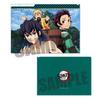 Demon Kimetsu No Yaiba Inosuke Set A Clear File 3 Pockets Slayer Tanjiro, Zenitsu,