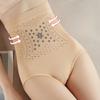 High Waist Slimming Panties Women Fat Belly Shaper Tummy Control Underwear Seamless Hollow Briefs Fat Burning Shapewear
