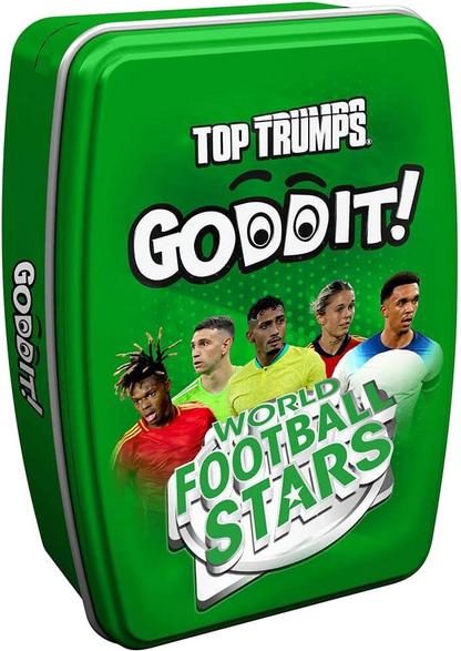 Winning Moves Goddit World Football Stars Card Game, Multicolor
