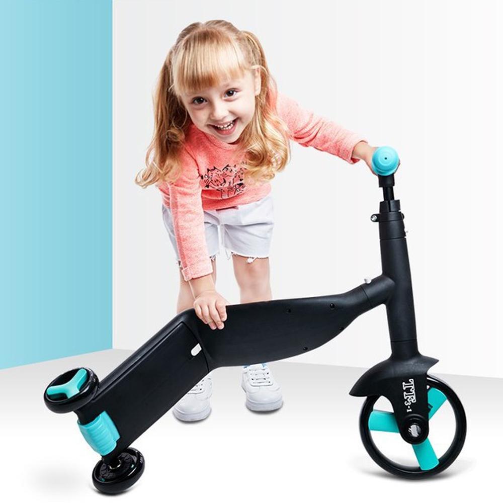 Детский балансировочный велосипед 3 в 1, детский трехколесный велосипед для малышей, детские спортивные тренировочные ходунки, игрушки с регулируемой высотой для детей от 1 до 5 лет