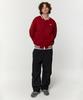 Reebok New Basic Varsity Jacket - Red