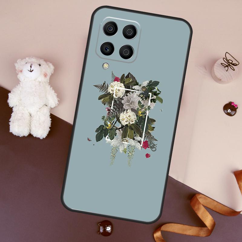 Aesthetics Flower Case For Samsung Galaxy M32 M52 M14 M54 M13 M33 M53 M56 M36 M16 M31 M11 M12 M35 M55 M15 M06