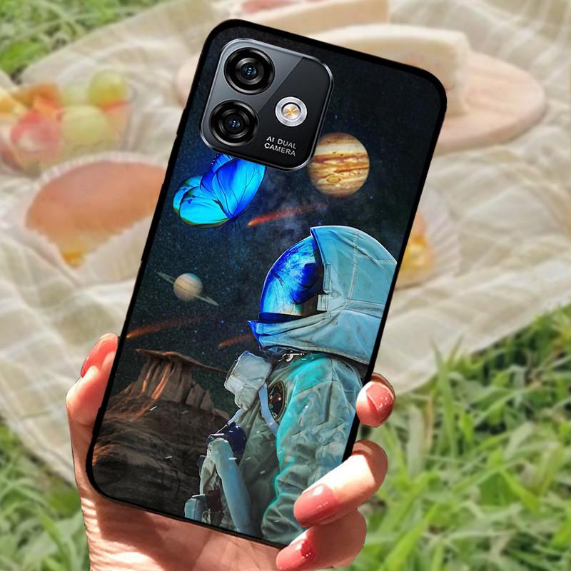 Чехол-бампер для Ulefone Note 16 Pro, силиконовый, мягкий, мраморный, черный, Funda для Coque Ulefone Note 16 Pro, защитный