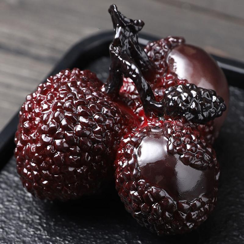 Меняющий цвет чайный питомец личи Аксессуары для чайной церемонии Гун Фу Украшение для гостиной Чайные питомцы Аксессуары для чайного набора Украшение