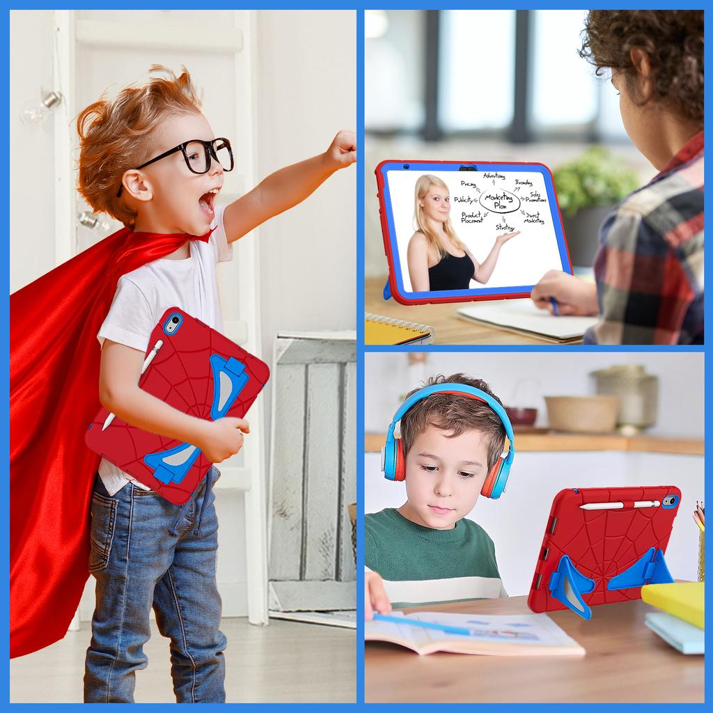 Kids Lovely Case For iPad A15 2025 11th 10.9 2022 10th 10.2 7th 8th 9th Air 1 2 Pro 9.7 2017 2018 5th 6th Gen. Stand Armor Cover