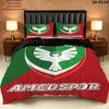 Постельное белье AMEDSPOR с рисунком Пододеяльник Наволочка Домашний Декор Подарок (1 пододеяльник + 2 наволочки, без наполнителя)