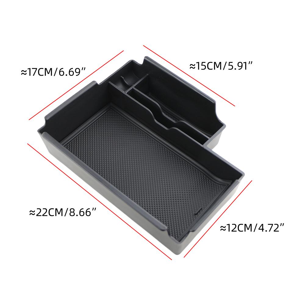 Бокс для хранения в центральном подлокотнике автомобиля для Ford Explorer 2020 2025 2025 2025 LHD Органайзер для консоли Центральный лоток для хранения Автомобильные аксессуары