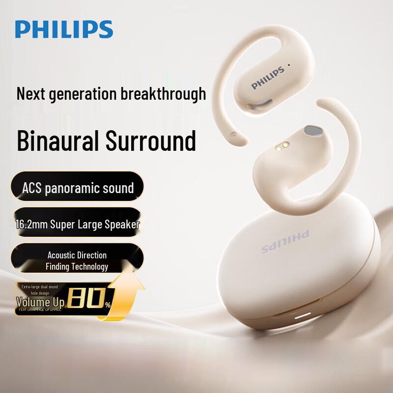 Philips Спортивные Bluetooth-наушники с открытым ухом
