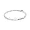 Bracelet - LUXENTER - Nakuru - Argent 925 - Perle Blanche - Finition Rhodiée