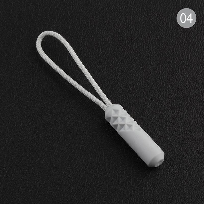 5Pcs Zippers Pull Puller End Fit Rope Tag Replacement Clip Broken Buckle Fixer Suitcase Tent Backpack Zipper Cord