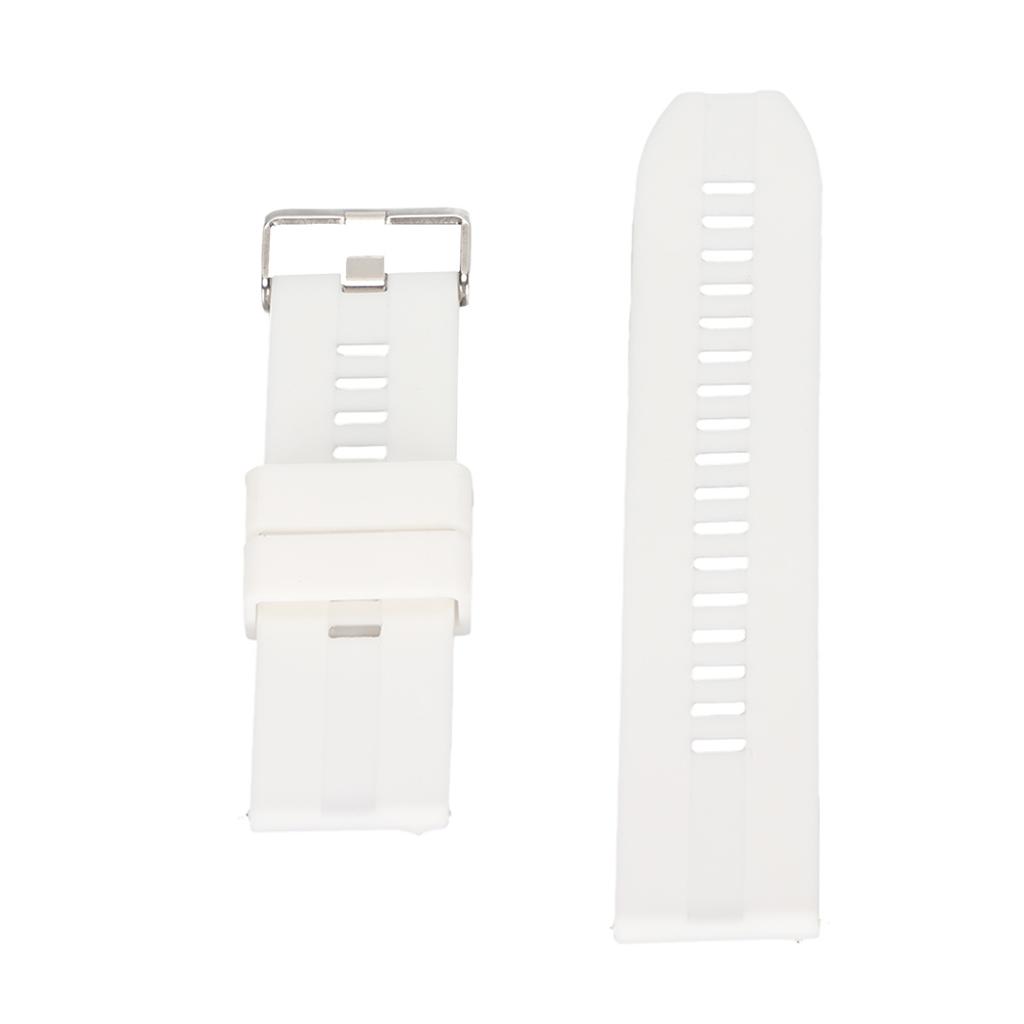 Ремешок для часов 22 мм универсальный быстросъемный силиконовый аксессуар для Realme Watch 2White