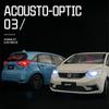 1/32 Honda FIT JAZZ Внедорожник Спортивная Игрушечная Машина JKM Литая Миниатюрная Модель Двери Открываются Звук и Свет Коллекция Подарок Для Мальчика Мальчиков Ребенка
