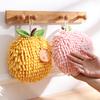 Chenille Hand Towel with Hanging Strap Highly Water Absorbent Soft Superfine Fiber Thickened