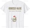 Chicken Game Do Not Look At The Chicken Funny Chicken  Print Original Design Gifts T Shirts Graphic T Shirts Camisas Streetwear