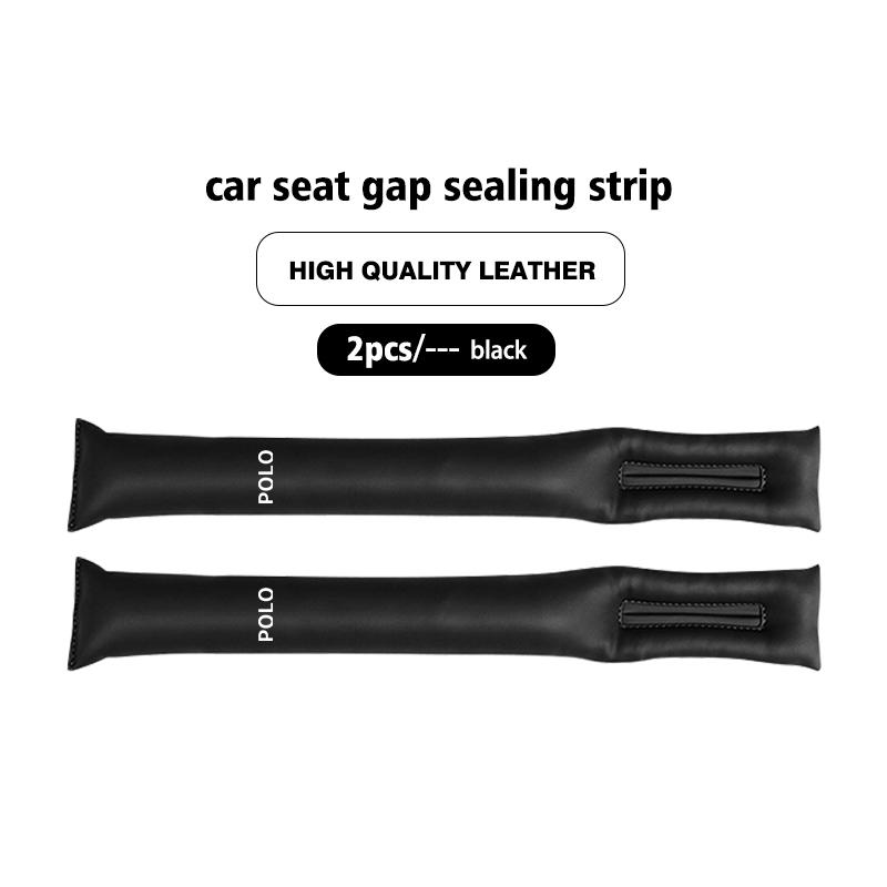 VFHJQ1 For Volkswagen VW Leather Car Seat Gap Filler Anti Slip Storage Pocket Sealing Strip Golf Jetta Passat mk4 mk5 mk6 CC B5 B6 B7