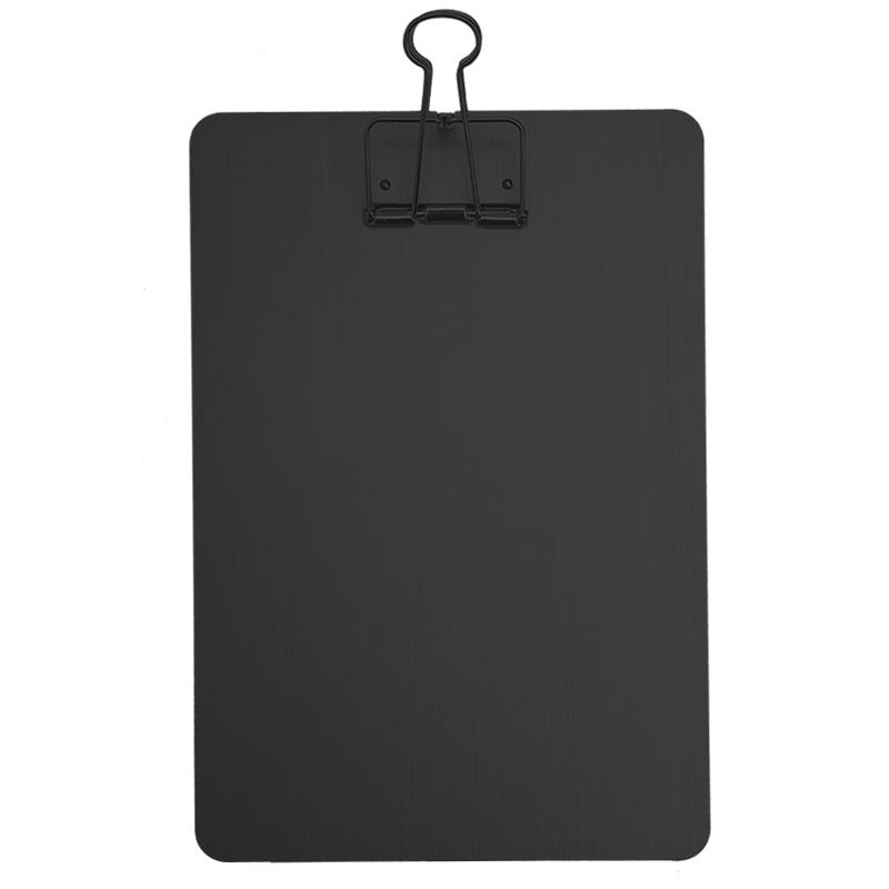 2025 Hot Sale Creative Aluminum Binder Clip A4/A5 Storage Clipboard Hot Sale Creative Aluminum Clip Folder Bag Board File Clip