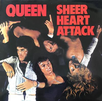 Виниловая пластинка QUEEN Sheer Heart Attack EMC3061 EMI 1974 UK Rock Б/у