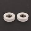 1/2Pcs 8*28*9Mm U Groove Roller Pulley Plastic 688 Bearing Pulley/Driven Wheel, Pom Guide Wheel/Over Line Lifting Wheel