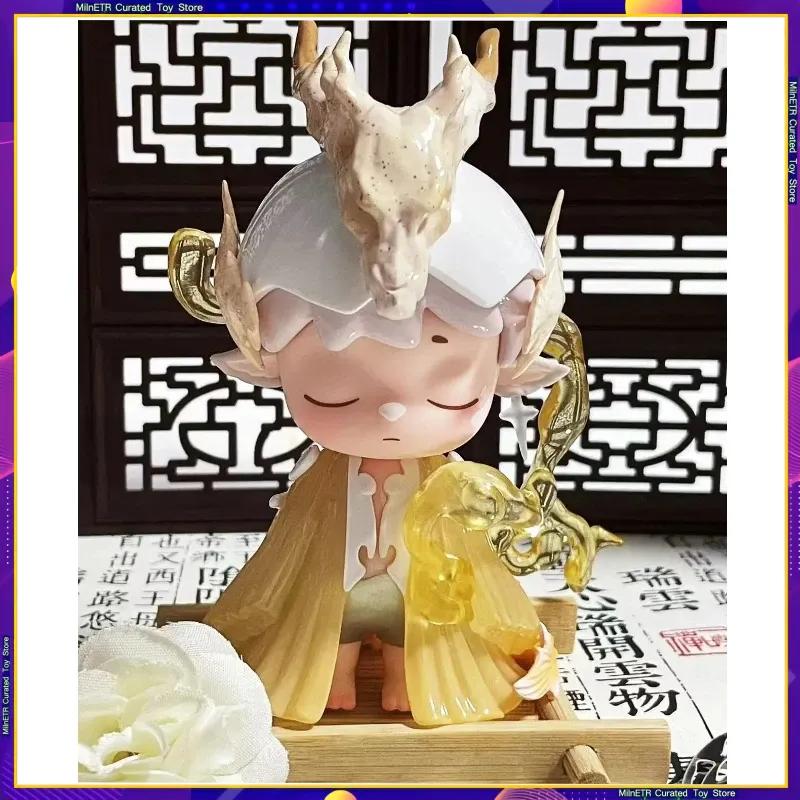 Новый этнический стиль Черный Play Mimi Fenghua Record Слепая коробка - Модная кукла ручной работы для украшения рабочего места