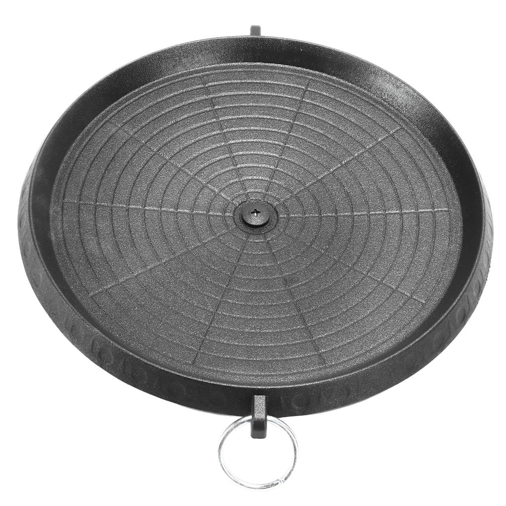 Пластина для барбекю с отверстием для масла Легко чистить Равномерный нагрев Износостойкий двухслойный корейский гриль для барбекю