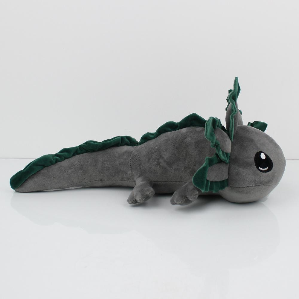 New Cartoon Simulation Salamander Doll Cute Axolotl Plush Toy Hexagonal Dragonfish Doll