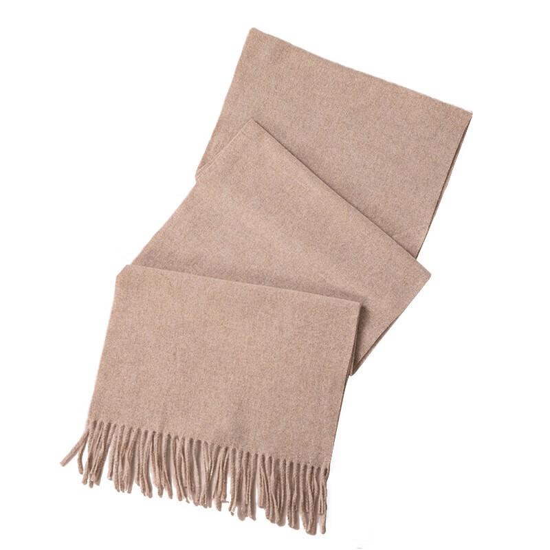 Solid Color Wool Blend Scarf