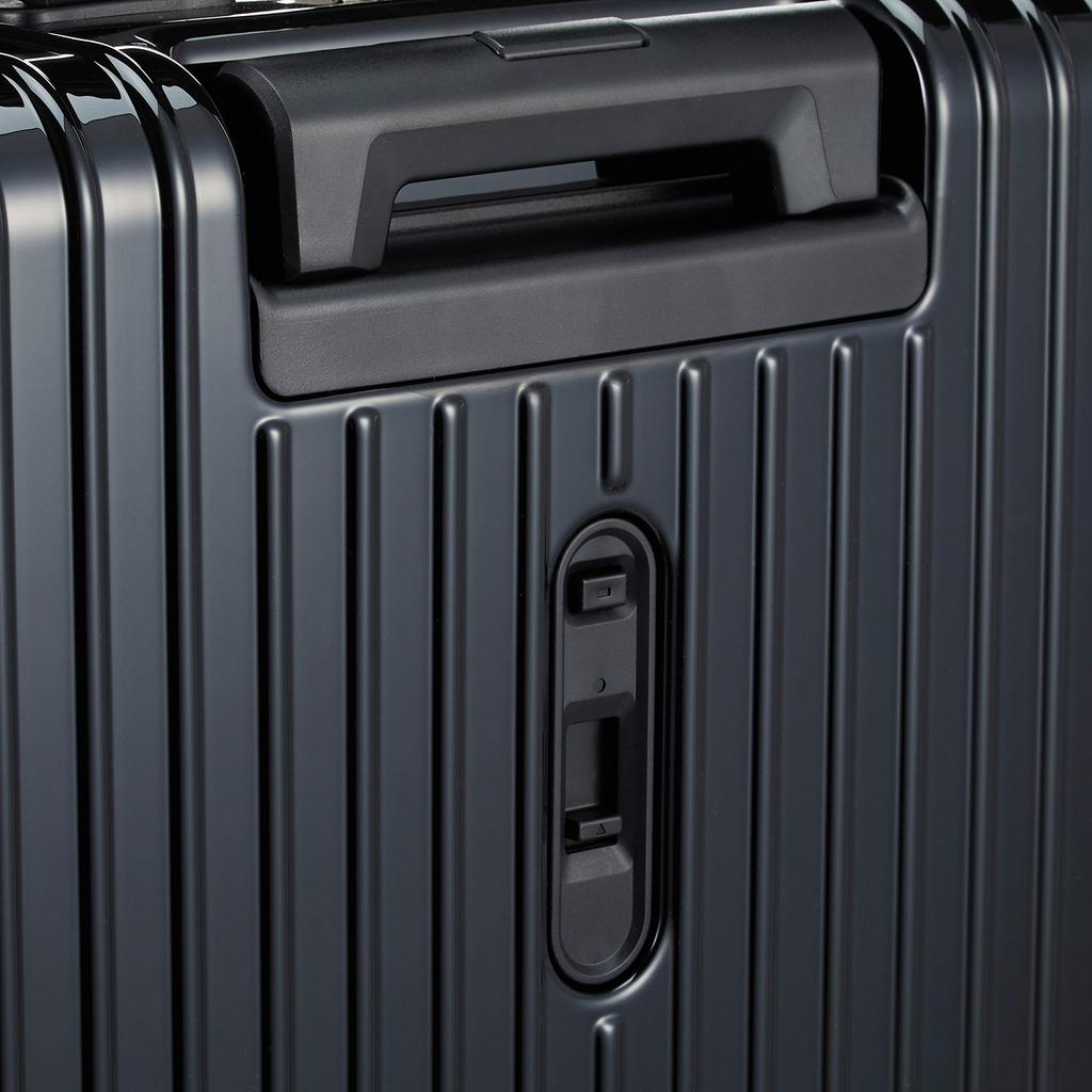 Чемодан ACE размера M на 3 ночи 4 дня 4 ночи 5 дней 59 л передний карман 14-дюймовое отделение для ПК дорожная сумка Таш черный № 06537