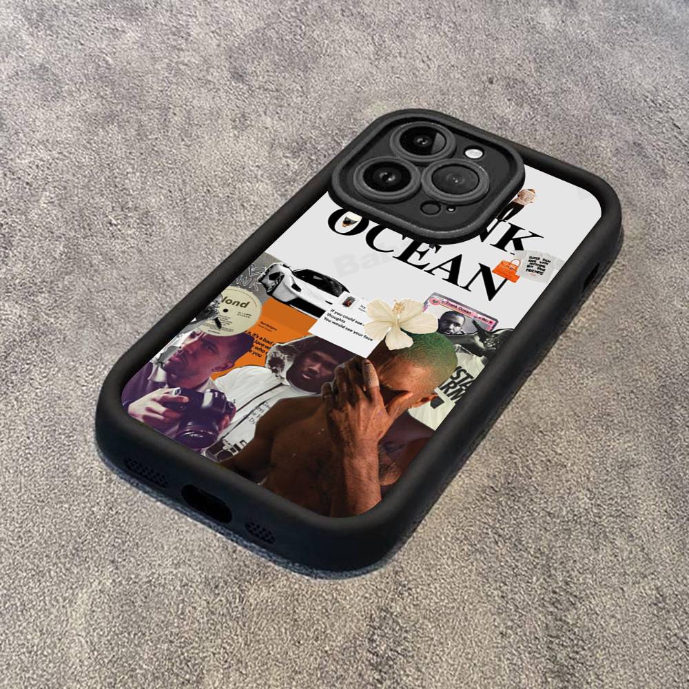 Чехол для телефона Singer F-Frank O-Ocean iPhone 16 Plus 15 11 14 12 13 17 Pro Max Ударопрочный Мягкий Чехол
