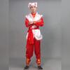 Men's Chinese Folk Dance & Drum Performance Costume