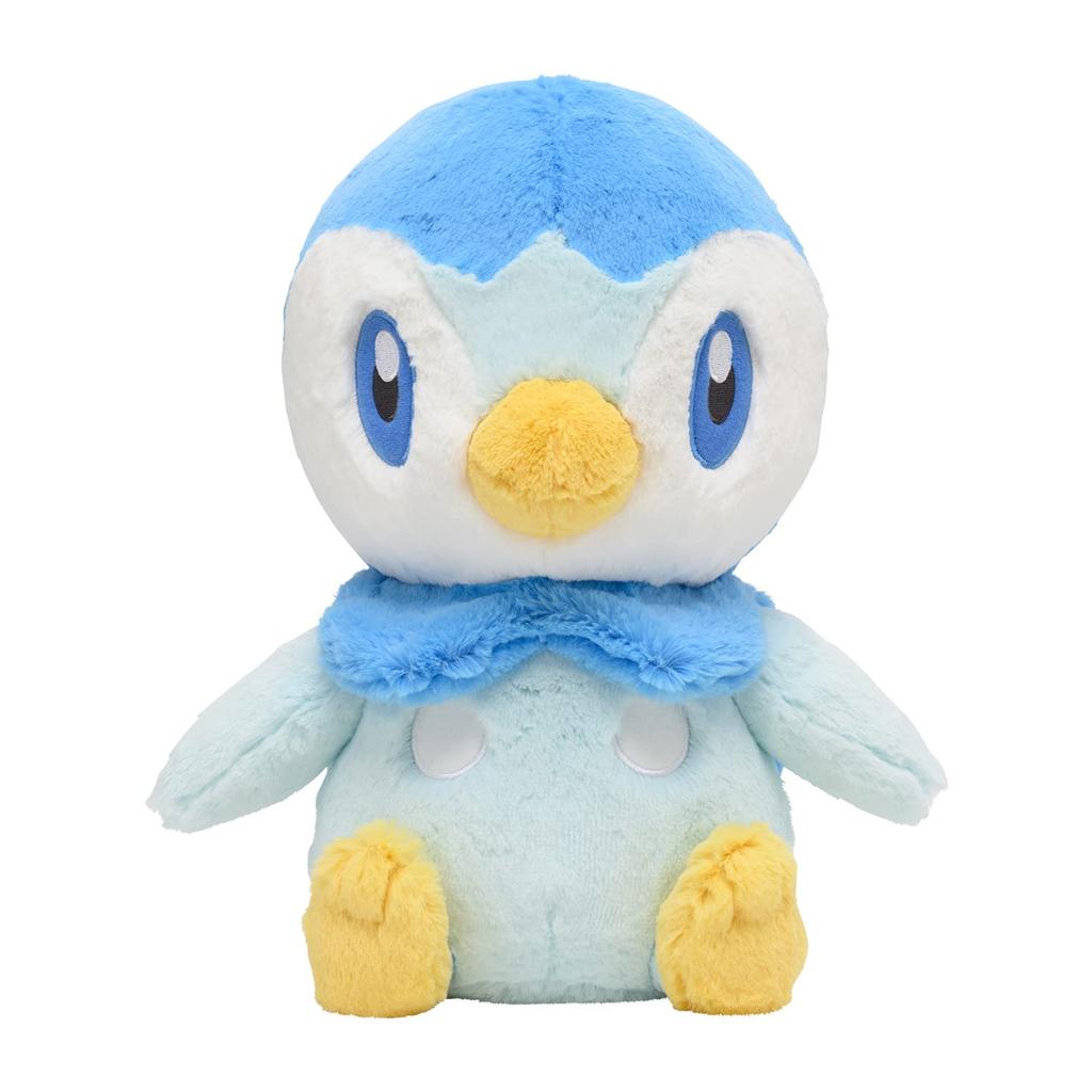Pokemon Center Original Fluffy Hug Мягкая игрушка Piplup 34 x 29 x 22 x Ш x (HD см)