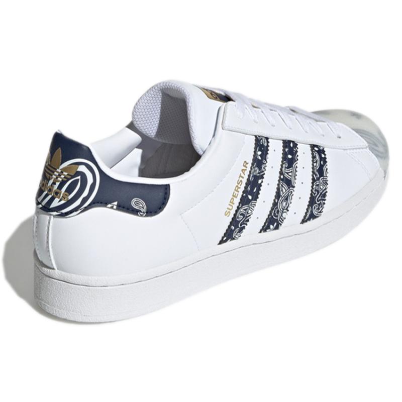 Adidas Superstar 'Bandana White Collegiate Navy' Sneakers GX3655